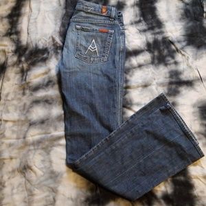7 for all mankind bootcut A pocket jeans